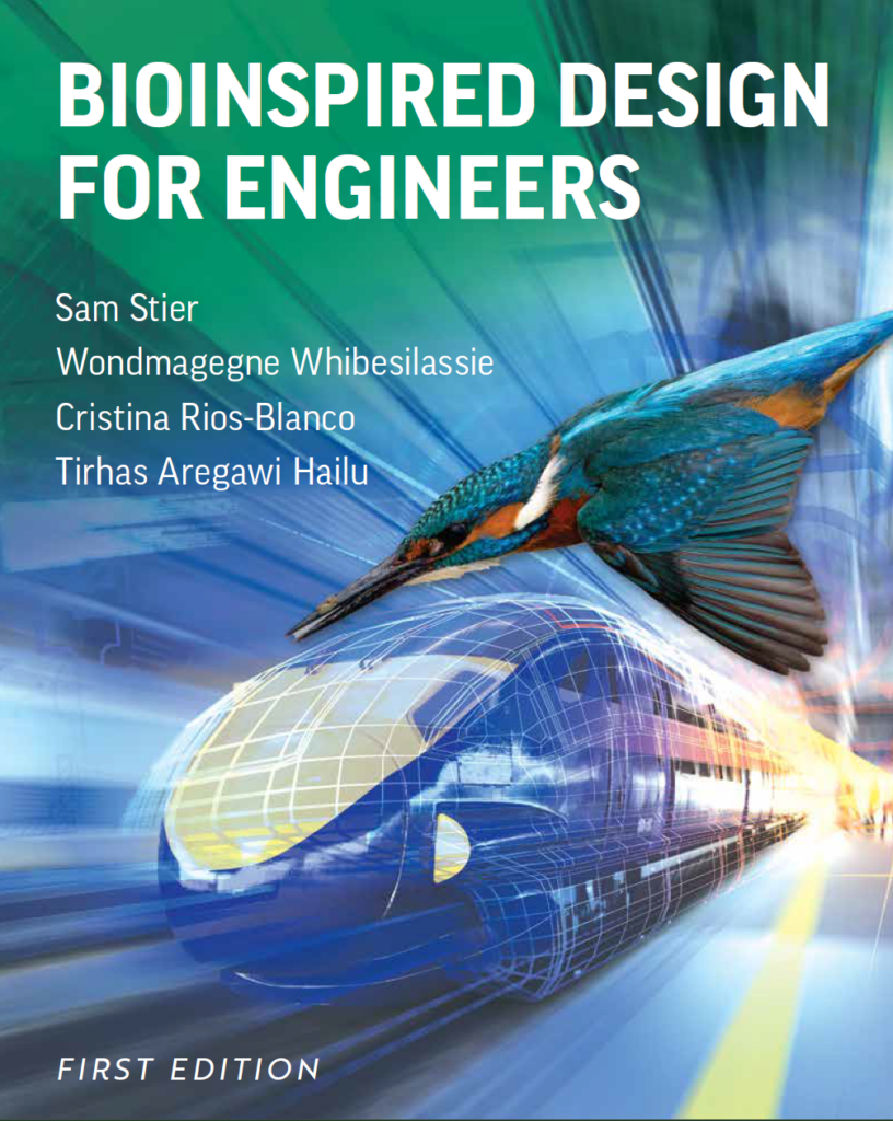 Cover of the new textbook designed for Texas Tech University's course on bioinspired design at the Whitacre College of Engineering